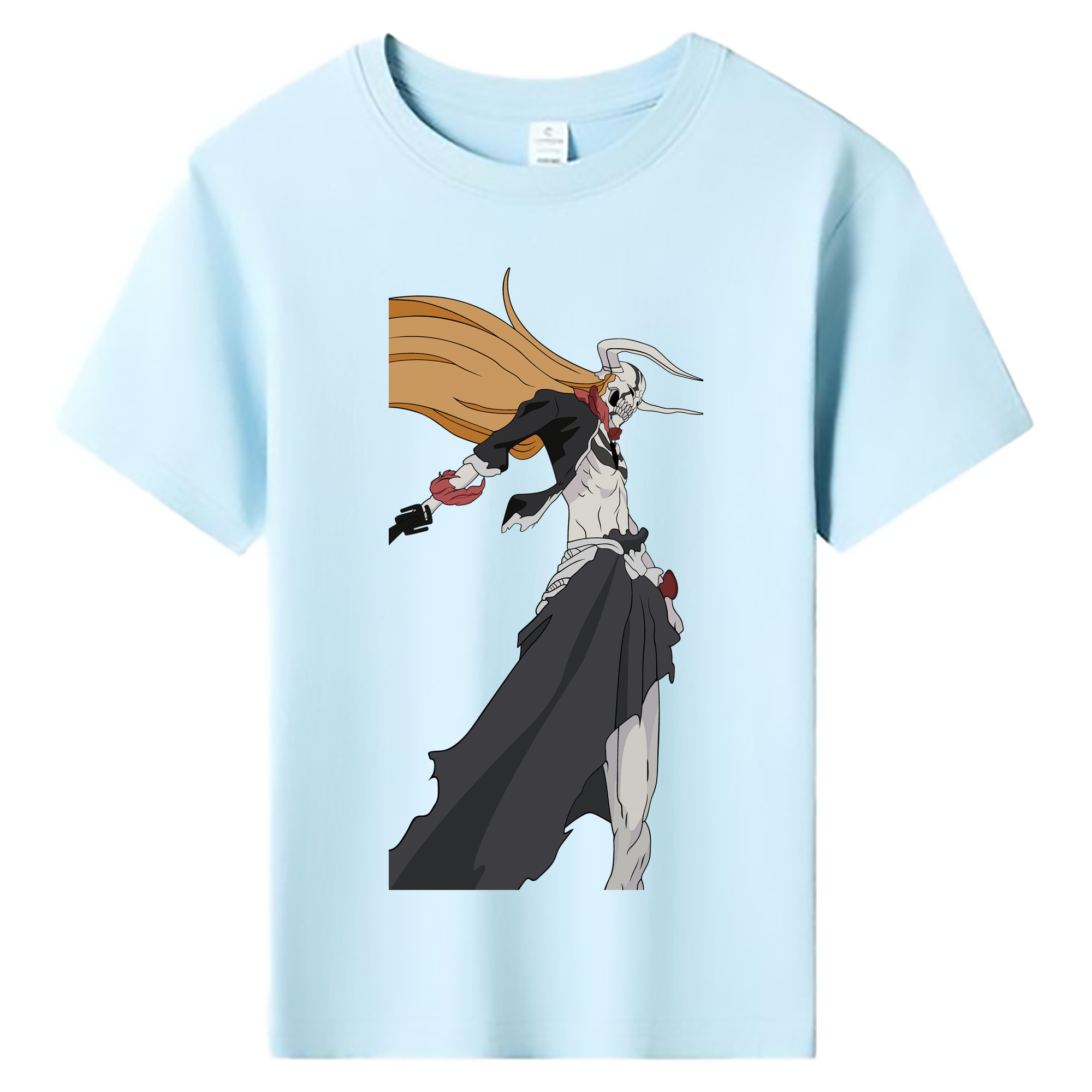 （画像用） ブリーチ 黒崎一護（くろさき いちご）BLEACH Kurosaki Ichigo 綿100％キッズTシャツ（フロントプリント）
